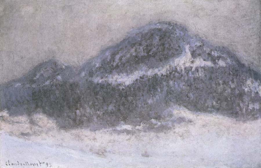 Mount Kolsaas in Misty Weather